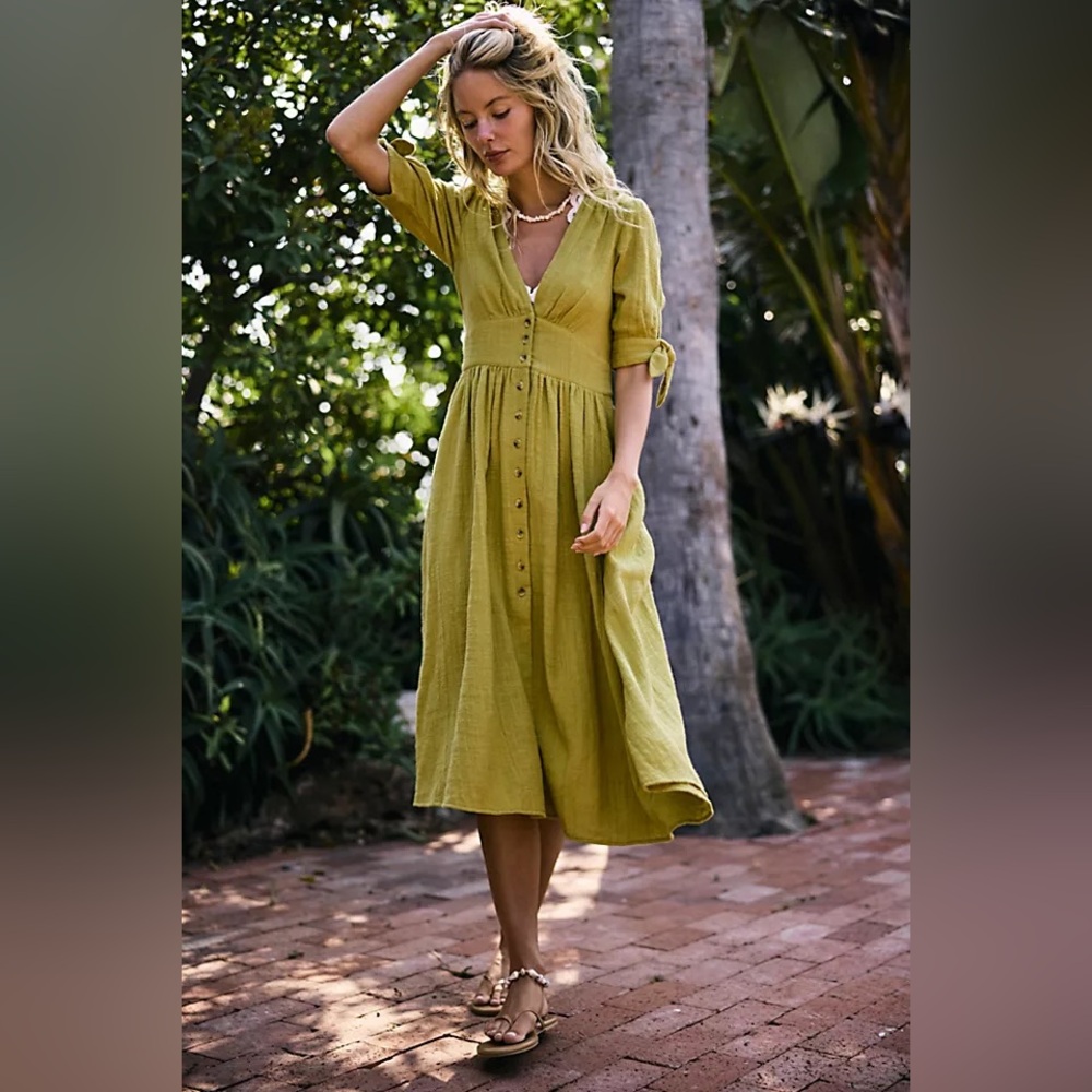 Free People Love Of My Life Midi Dress